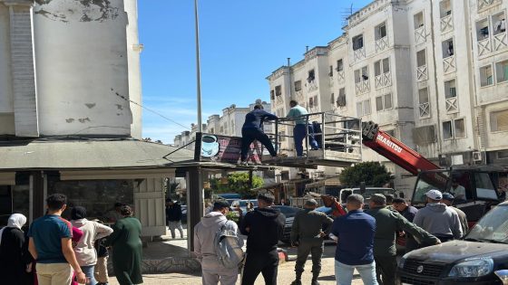 طنجة: انطلاق حملة شاملة لتحرير الملك العمومي بقيادة القائد المهدي هرمي وتحت إشراف والي الجهة
