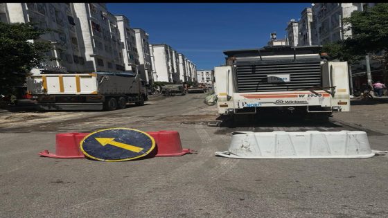 طنجة ..انطلاق اصلاحات الطرق بحي بوخالف عرفان 2
